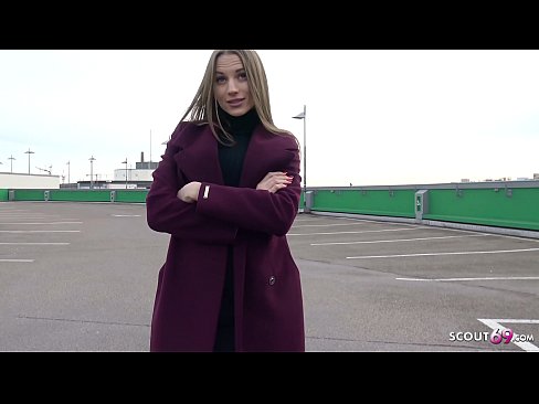 ❤️ GERMAN SCOUT IS A DREAM TOUCHING STEELE, PARKING LOT TELLTALE lan SEXY FOR DIT Porno ing kita